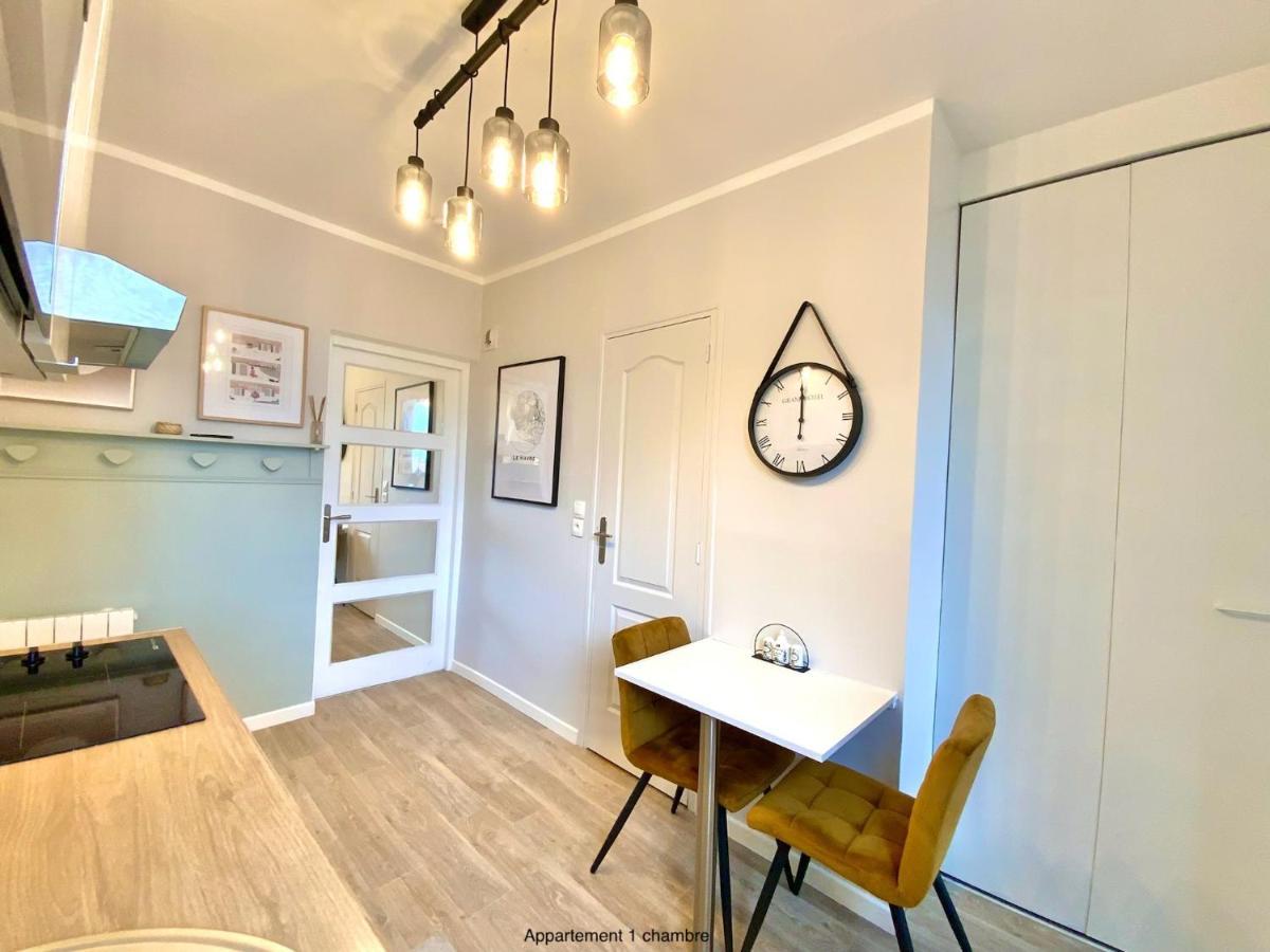 Appartements Chaleureux - 15 Min A Pied De La Gare 勒阿弗尔 外观 照片